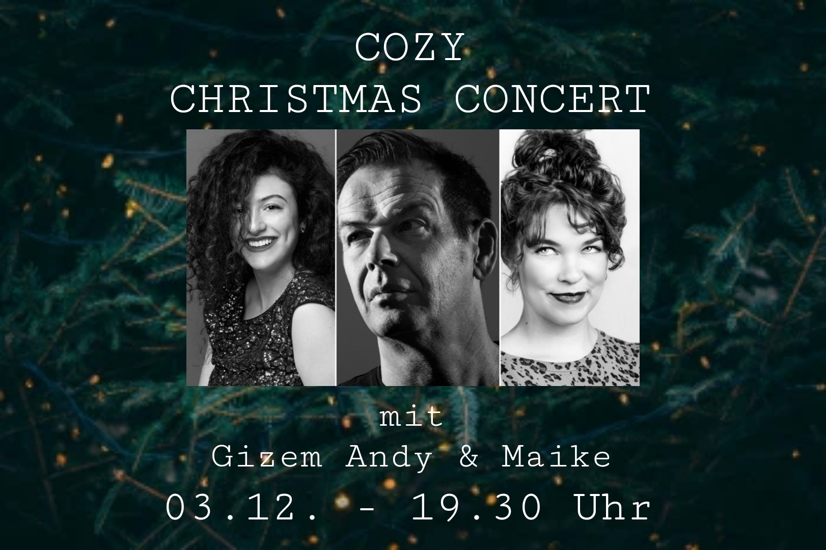 Plakat Cozy Christmas Concert