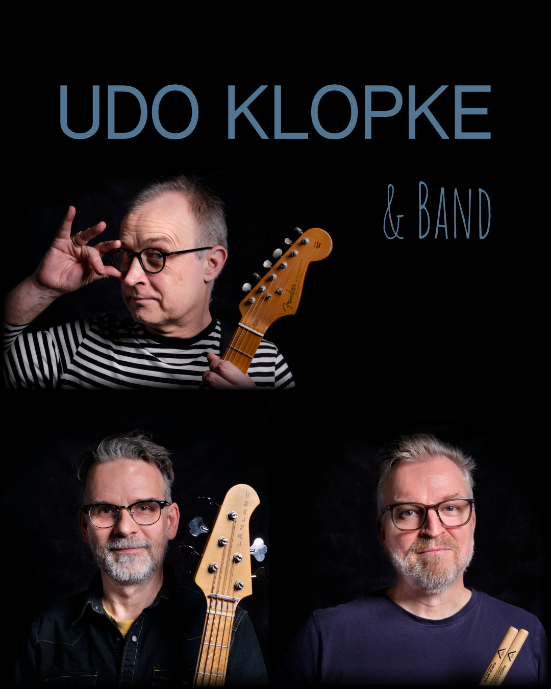 „Udo Klopke & Band“ – PflanzenEck bei Nacht
