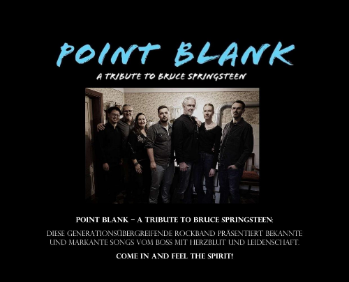 Point Blank, Bruce Springsteen Tribute – Konzert