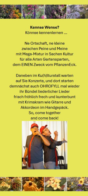 OHROFYLL – Konzert